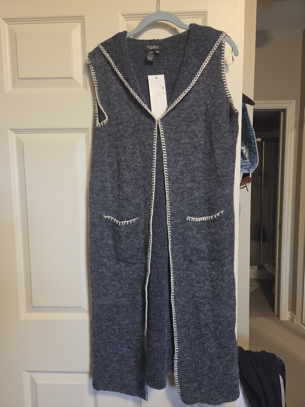 Pappillon Long Vest/pockets S